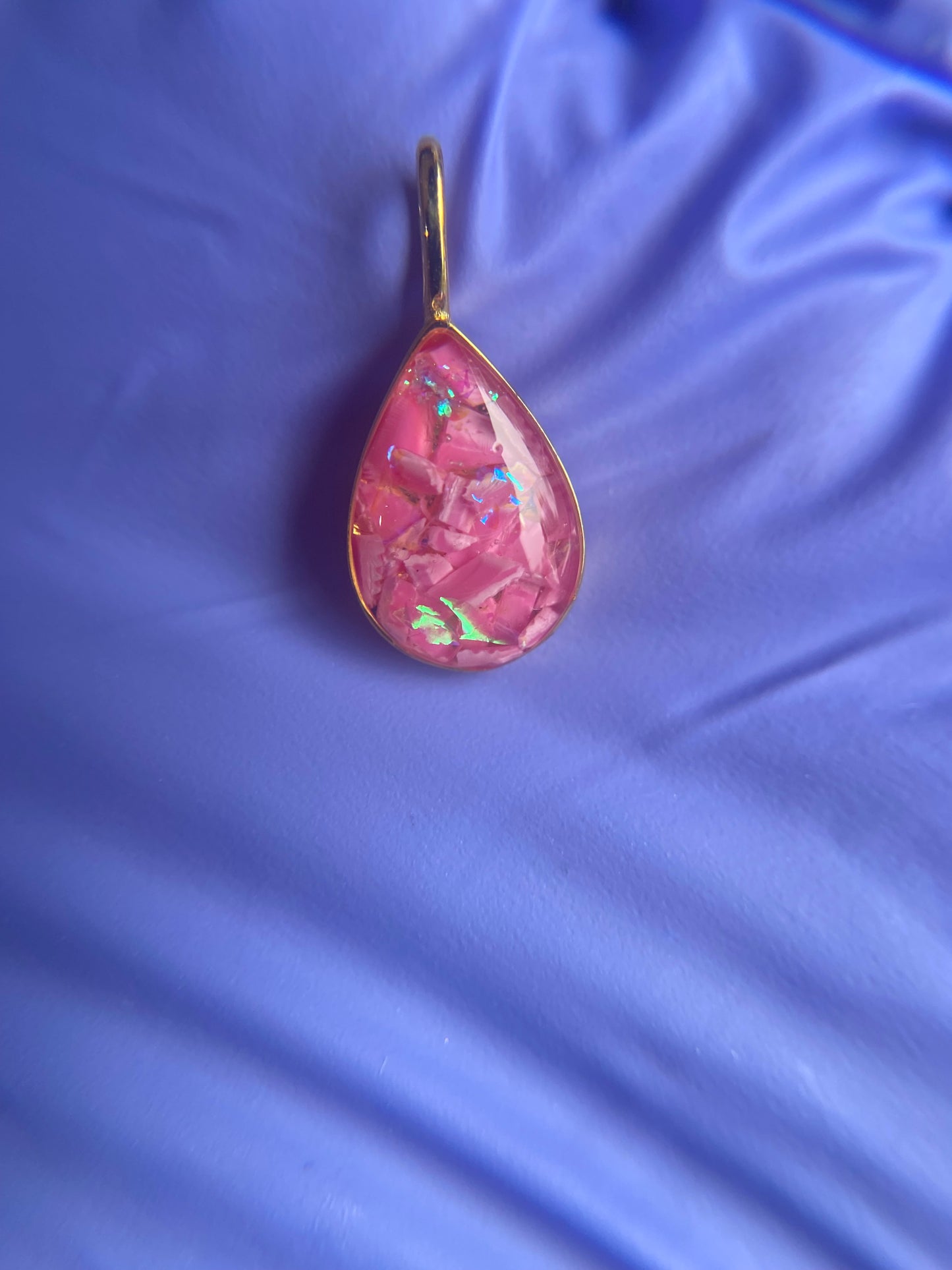 Saya Pear Pendant Necklace