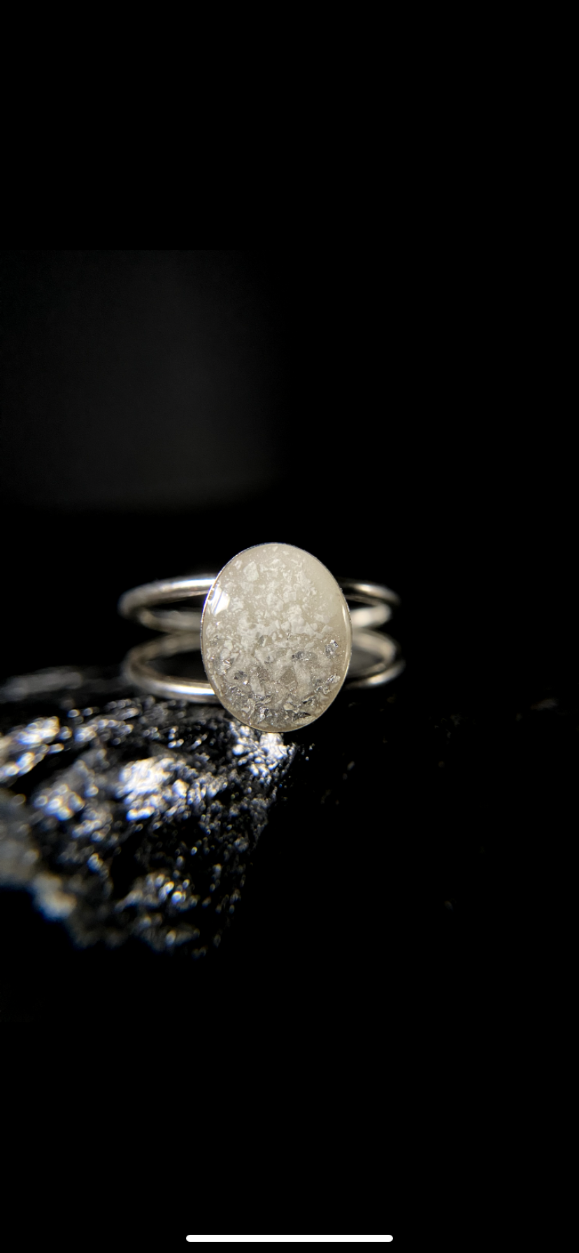 Emery double band ring