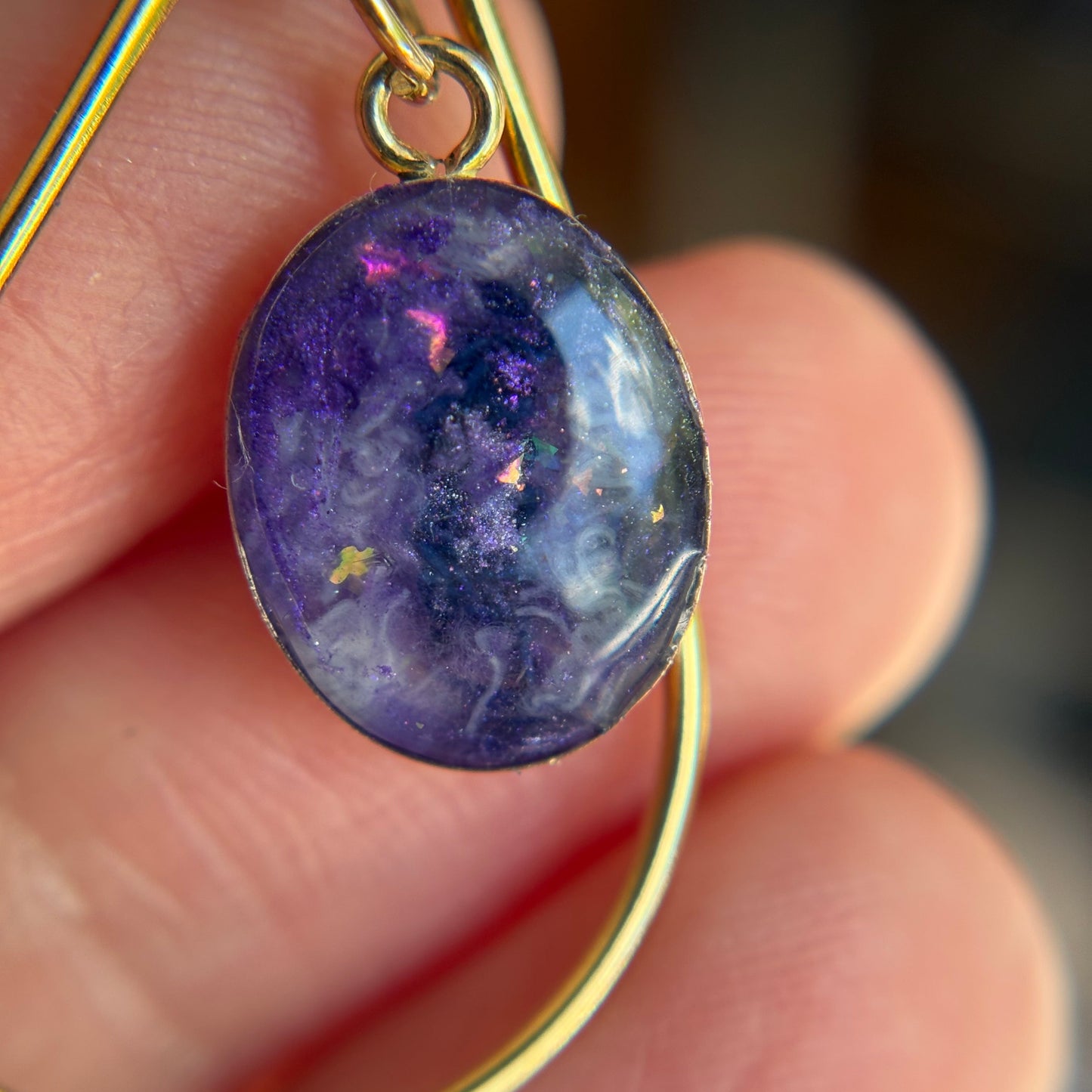 Karen Oval Loop Necklace
