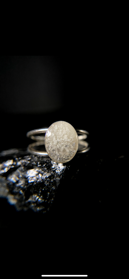 Emery double band ring