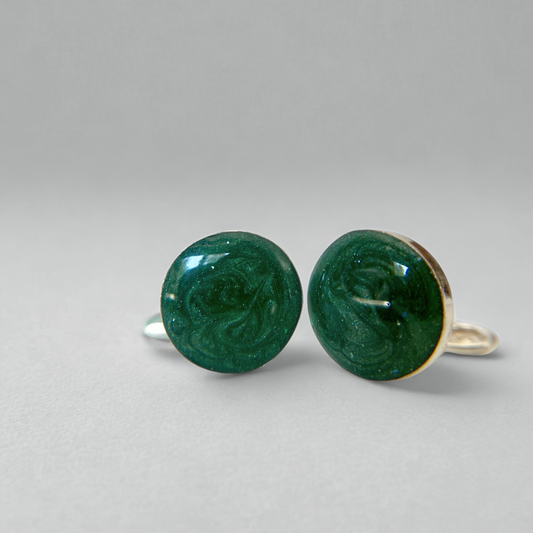 mens cufflinks for wedding or special occasion for ashes or fabric or flowers