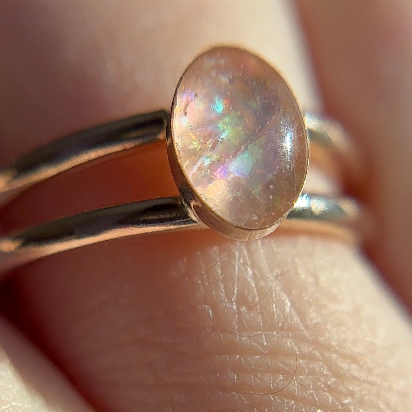 pregnancy test cap ring keepsake